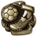 Soccer Medal - 2-1/2"